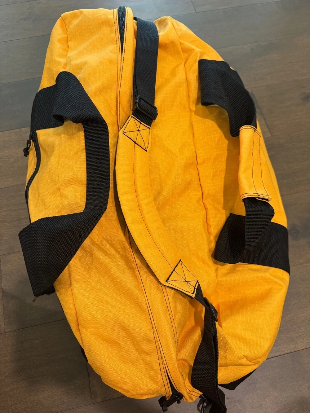 Cabela's Yellow/Orange Duffel Bag with Black Trim - Men Bags